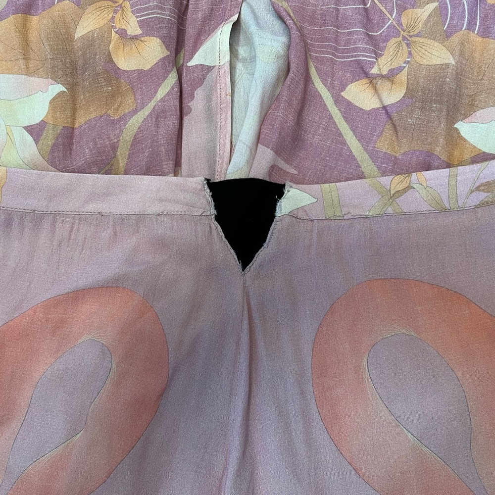 Spell & The Gypsy Collective Cherry Blossom High Slit Maxi Skirt Size Medium - Picture 7 of 12